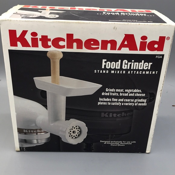 KitchenAid Kitchen Kitchen Aid Food Grinder Attachment Fga White